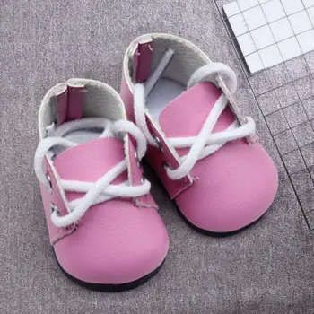 1 Çift Bebek Oyuncak Güzel Düz Renk İlginç El Yapımı Bebek Giyim Ayakkabı eğlence ayakkabıları Bebek Ayakkabıları