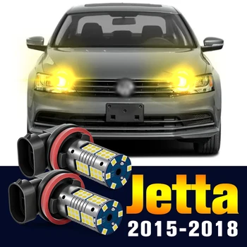 2 adet LED Sis Ampul Lamba VW Volkswagen Jetta 2015-2018 İçin 2016 2017 Aksesuarları