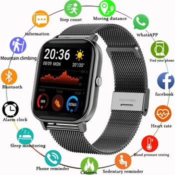 2022 Yeni Bluetooth Çağrı akıllı saat Erkekler Kadınlar Kalp Hızı Kan Basıncı İzleme Spor İzci Akıllı Saat Erkek Smartwatch