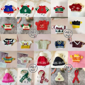 20cm Peluş Bebek Kırmızı Noel Giysileri Aksesuarları Kpop Jımın Jennıe Lısa Gül Xıao Zhan Idol Bebek Noel Baba Ağacı Noel Hediyesi