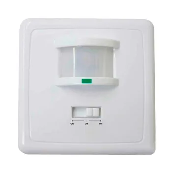 7hSevenOn Home-kızılötesi hareket sensörlü anahtar, sensör alacakaranlık, 3680W, 160 ° açı, gömme, duvar için