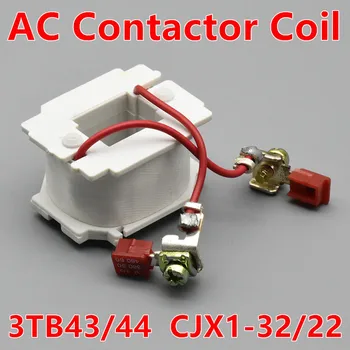AC Kontaktör Bobini CJX1-22/22 3TB43 CJX1-09-12-16-32 3TB44 - 40 24V/36V/110V/220V / 380V voltaj kontrolü İki Telli Vidalar İletişim