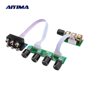 AIYIMA 5.1 Amplifikatör Preamplifikatör Ton Kurulu 6 Kanal Bağımsız Pasif Preamp Ton Ses Ayarı Için 5.1 Ev Sineması
