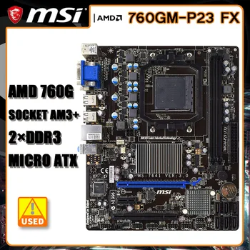 AM3 Anakart AMD 760G MSI 760GM-P23 FX DDR3 16GB USB 2.0 Mikro ATX Phenom II X6 / X4 / X3/ X2, Athlon II X4 / X3 / X2 cpu