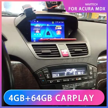 Android 10 Honda Acura MDX 2008 İçin 2009 2010 2011 2012 2013 128gb Android Multimedya Araba Radyo sesli GPS apple carplay
