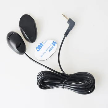 Araba Mikrofon Mini 3.5 mm Kablolu mikrofon araba stereo Ses için eller serbest Mikrofon DVD Radyo Çalar Macun Tipi mini microfono