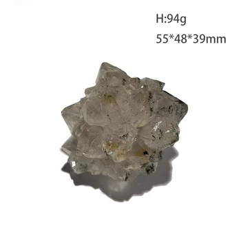 C4-3ı Doğal Bahçe Kuvars Prehnit Epidot Mineral Kristal Numune Sichuan Eyaleti ÇİN