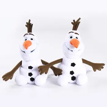 Disney Sıcak Filmler Dondurulmuş 25 cm Olaf Peluş Kawaii Kardan Adam Karikatür Sevimli Peluş Doldurulmuş Hayvanlar oyuncak bebekler Brinquedos Juguetes