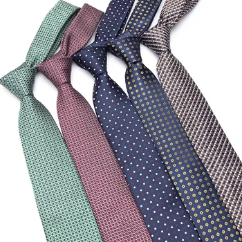 Erkekler Jakarlı Kravat Klasik Lüks Şerit Kravatlar Fabrika Satıcı Adam Damat İş Düğün Aksesuarları Gömlek Hediyeler için kravat