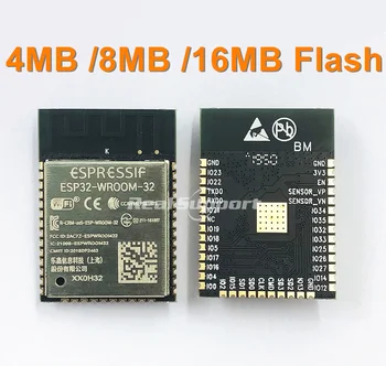 ESP32-WROOM-32 ESP-WROOM-32 ESP32-WROOM-32-N4 4 MB 8 MB 16 MB Flash Bellek Espressif Orijinal