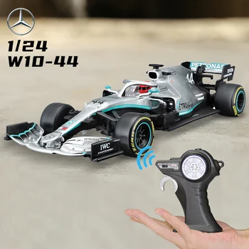 Formula Bir Mercedes-AMG F1 Takım 1/24 W10 # 44 rc yarış arabası Modeli Uzaktan Kumanda Noel Çocuk Hediye W12