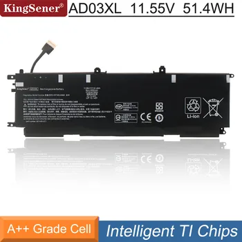 KingSener AD03XL Dizüstü HP için batarya Envy 13-AD000 13-AD101TX AD-105TX HSTNN-DB8D 921439-855 921409-271 ADO3XL 11.55 V 51.4 WH