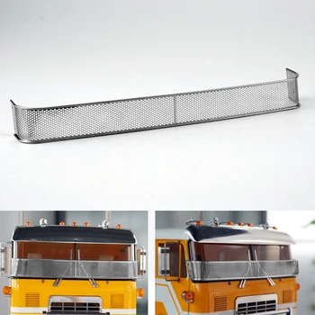 LESU Metal Cam koruma ızgarası Net Kapak için 1/14 TAMİYA RC Küre Astar Traktör Kamyon DIY Model Araba