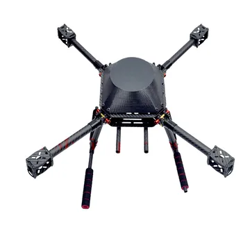 LX450 Karbon Fiber Katlanır Hava Fotoğrafçılığı Quadcopter FPV 4-Axis X4 X8 çerçeve Kiti Multicopter İçin DIY Yarış Drone Aksesuarları