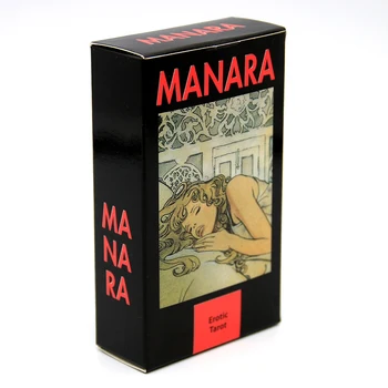 Manara Tarot Kartlarının Erotik Tarotu bu baştan çıkarıcı güverte, erotizm sanatını ve kehaneti akıllıca harmanlıyor
