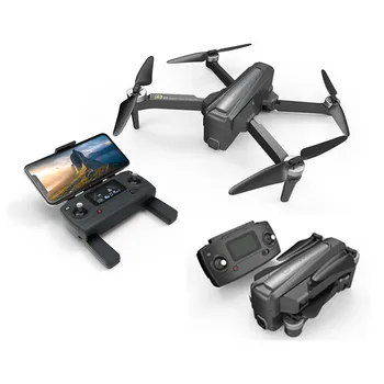 MJX B12 Bugs 12 EIS GPS Drone 4K 5G WıFı Dijital yakınlaştırma kamerası 22 dakika Uçuş Süresi Fırçasız Katlanabilir rc dört pervaneli helikopter Drone VS H117S