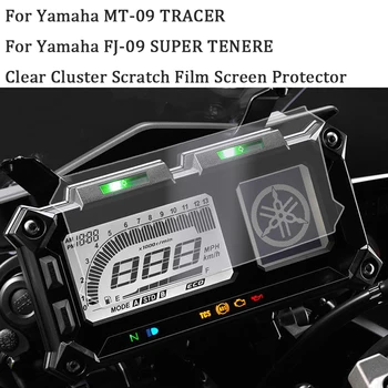 Motosiklet Temizle Küme Scratch ekran koruyucu film Küme Scratch Filmler Yamaha MT-09 TRACER FJ-09 SÜPER TENERE