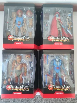 Orijinal Super7 Süper Kahraman Thundercats Bir: 12 Aslan-O PVC Aksiyon Figürü Oyuncak Bebek Hediye