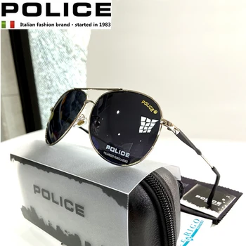 POLIS Erkek Güneş Gözlüğü Yeni Desen Moda marka Polarize Güneş Gözlüğü erkek Pilot sürüş gözlükleri UV400 erkek Lüks Marka P178