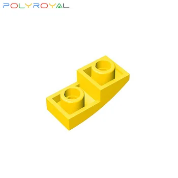 POLYROYAL Yapı Taşları Teknik Parçaları 1x2 ters kavisli tuğla MOC İle Uyumlu markalar oyuncaklar çocuklar için 24201