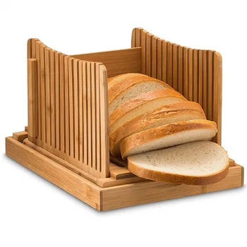 Pratik ekmek dilimleyici Ekmek Tost Kesme Kılavuzu Kesici Kalıp Dilimleme Ekmek Katlanabilir Mutfak Pişirme Araçları