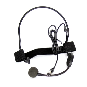 Profesyonel Mini XLR 3 Pin TA3F Kafa Bandı Kulaklık Mikrofon Kondenser Mikrofon Kablosuz Sistemi Verici ses mikseri Karaoke