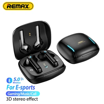 Remax TWS-40 kablosuz kulaklıklar Sıfır Gecikme Oyun Sürükleyici Dinleme Net Çağrı HİFİ Ses Bluetooth Kulaklık Üç Modları