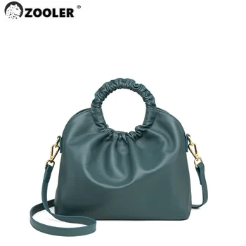 Sınırlı teklif ZOOLER Hakiki Deri tote çanta Yüksek Kaliteli Kadın çantası Gerçek Deri Çanta Kış Moda bolsa feminina #sc1055
