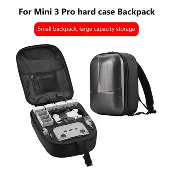 Sırt çantası DJI Mini 3 Pro Sert Kabuk Çanta Su Geçirmez Seyahat Taşıma Çantası Taşınabilir saklama çantası DJI Mini 3 Drone Aksesuarları