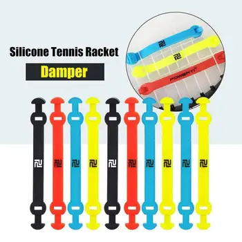 Tenis Raketi Amortisör Uzun Tenis Squash Raketi Titreşim Sönümleyiciler Amortisör Darbeye Dayanıklı Damper