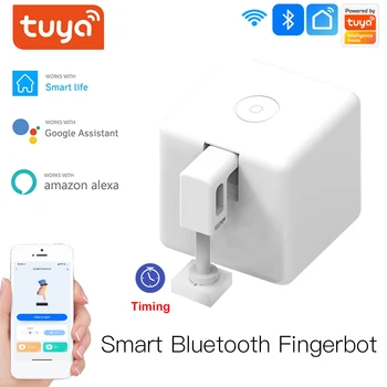 Tuya APP Wifi Akıllı Anahtar Robot Otomasyon Fingerbot Artı İtici Bluetooth Modülü Parmak Robot Anahtarı Google Alexa İle Çalışmak
