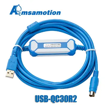 USB-QC30R2+ İçin Uygun Mitsubishi Q Serisi Programlama Kablosu Veri İndirme İletişim Kablosu Optik İzolasyon Tipi