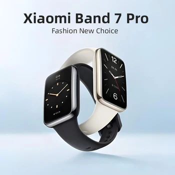 Xiao mi mi bant 7 Pro akıllı saat, AMOLED ekran Kan Oksijen Spor İzci, Bluetooth Su Geçirmez GPS NFC CN Sürümü