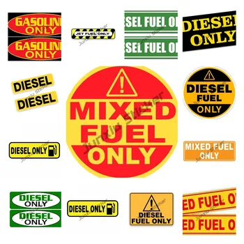 Yaratıcı Araba Sticker Vinil DİZEL SADECE DİZEL Yakıt Çıkartmalar karışık yakıt SADECE Çıkartmaları Etiketler Etiketler İşaretleyiciler Akaryakıt Gaz Çıkartmaları